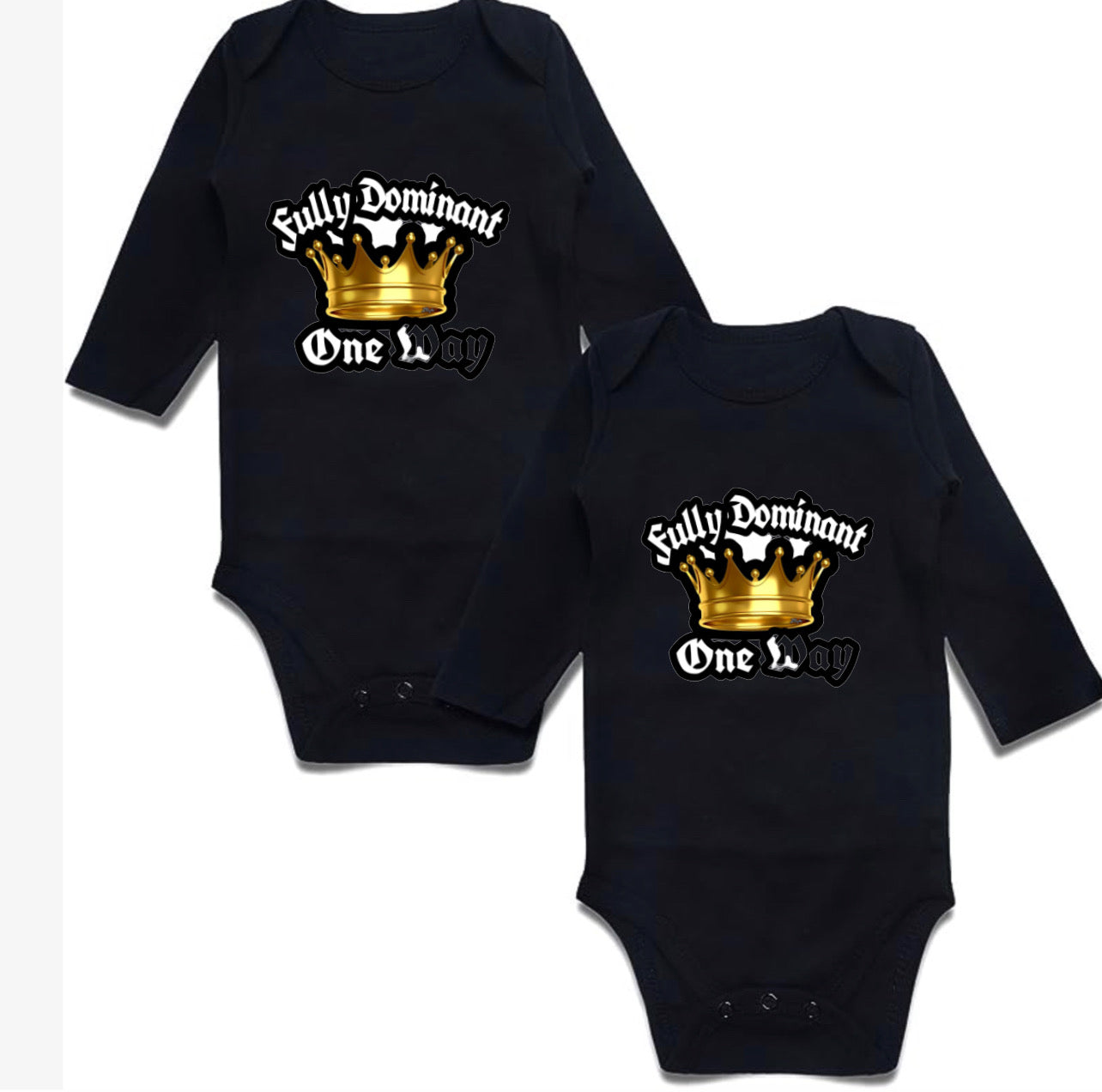 Fully Dominant One Way Baby Onesies